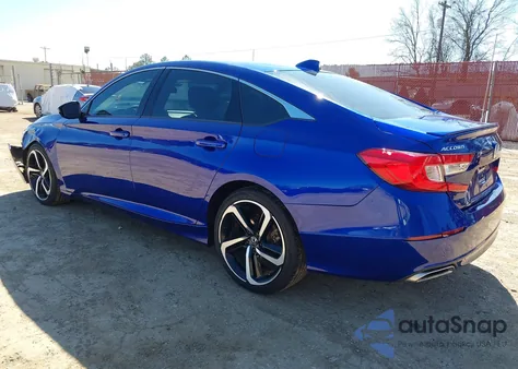 2020 Honda Accord Sport from USA, damaged, VIN 1HGCV1F37LA123929